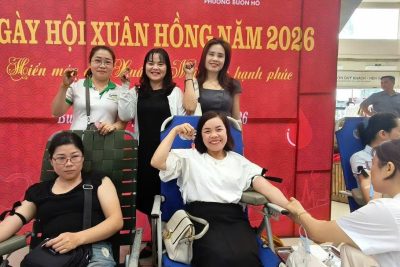 THAM GIA HIẾN MÁU ĐỢT 1 NĂM 2026